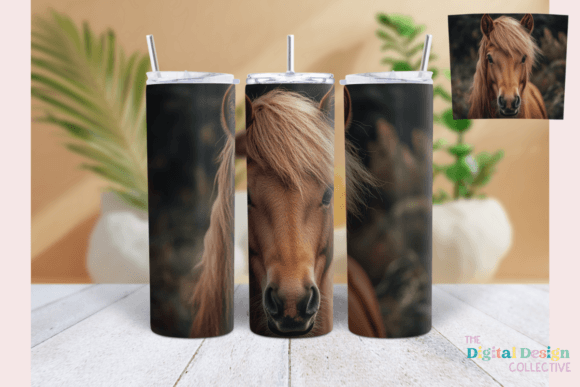 Horse Tumbler Wrap Graphics for Tumbler Wraps